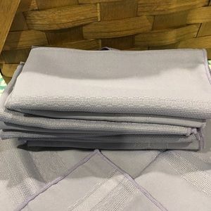 12 Lavender Cloth New Napkins Set